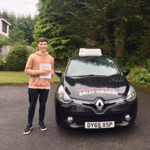 Max Clarke passed his driving test with Sally Meakin Driving Lessons